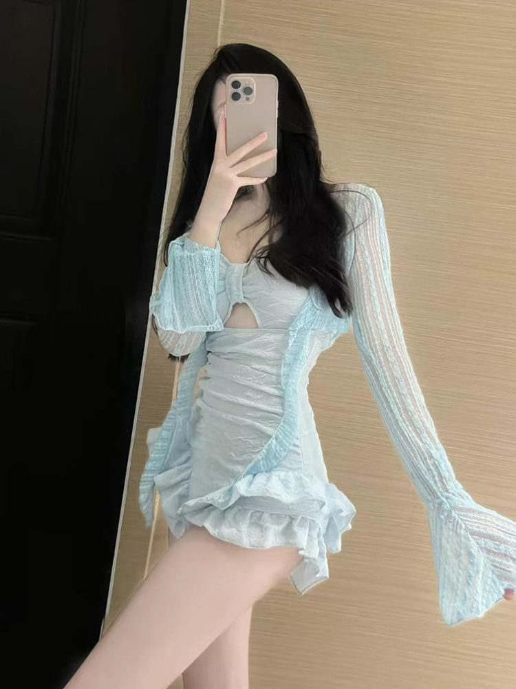 ชุดว่ายน้ำแบบเต็มตัวสำหรับผู้ห - Swimwear บทวิจารณ์และราคา