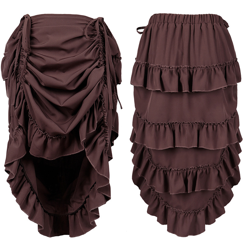 กระโปรงคอร์เซ็ตจีบสไตล์สตีมพัง - Skirts บทวิจารณ์และราคา