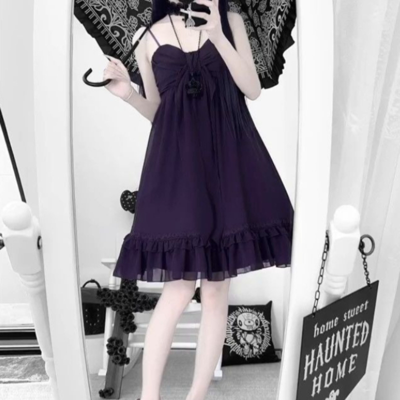 เดรสวินเทจหรูหราแบบผูกคอ ความย - French Vintage Floral Midi Dress บทวิจารณ์และราคา