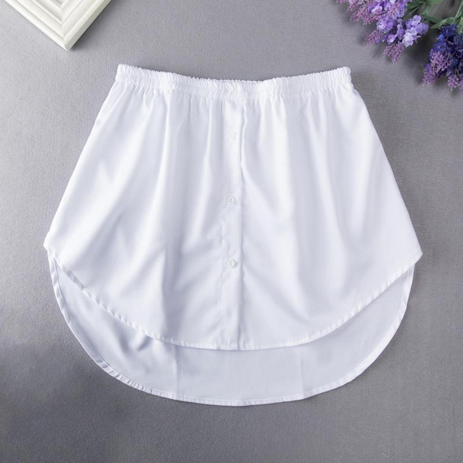 กระโปรงเอวถอดได้ ชายเสื้อปลอมท - Skirts บทวิจารณ์และราคา