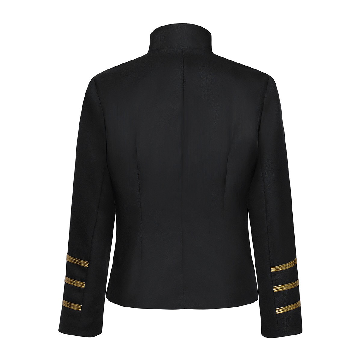 เสื้อคอตั้ง กระดุมสองแถว ธีมแฟ - Tops บทวิจารณ์และราคา