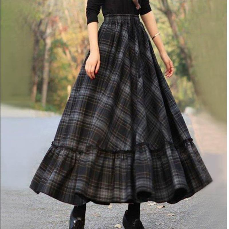 กระโปรงผู้หญิงสไตล์ฝรั่งเศสสุด - French Vintage Floral Midi Dress บทวิจารณ์และราคา