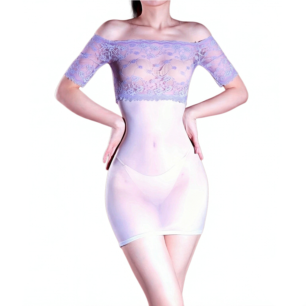 ชุดเดรสผู้หญิงแบบบาง 5D โปร่งแ - Sexy Mesh Sheer Bodycon Dress บทวิจารณ์และราคา
