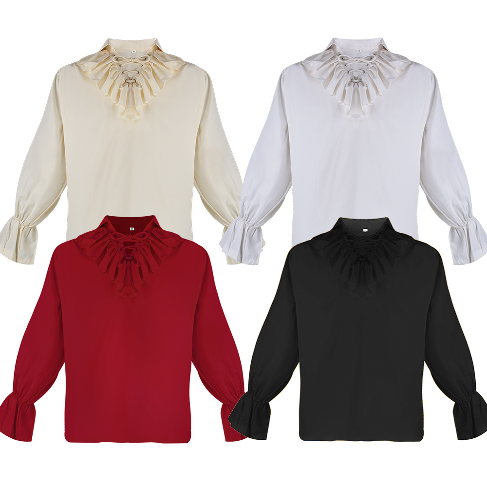 เสื้อสไตล์ไวกิ้งยุคกลาง โจรสลั - Blouses บทวิจารณ์และราคา